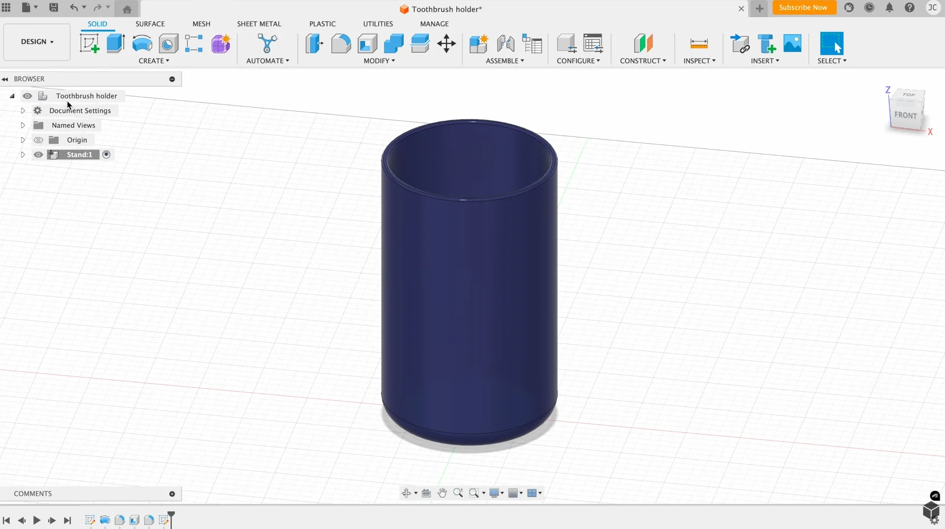 Fusion-360-2026-interface