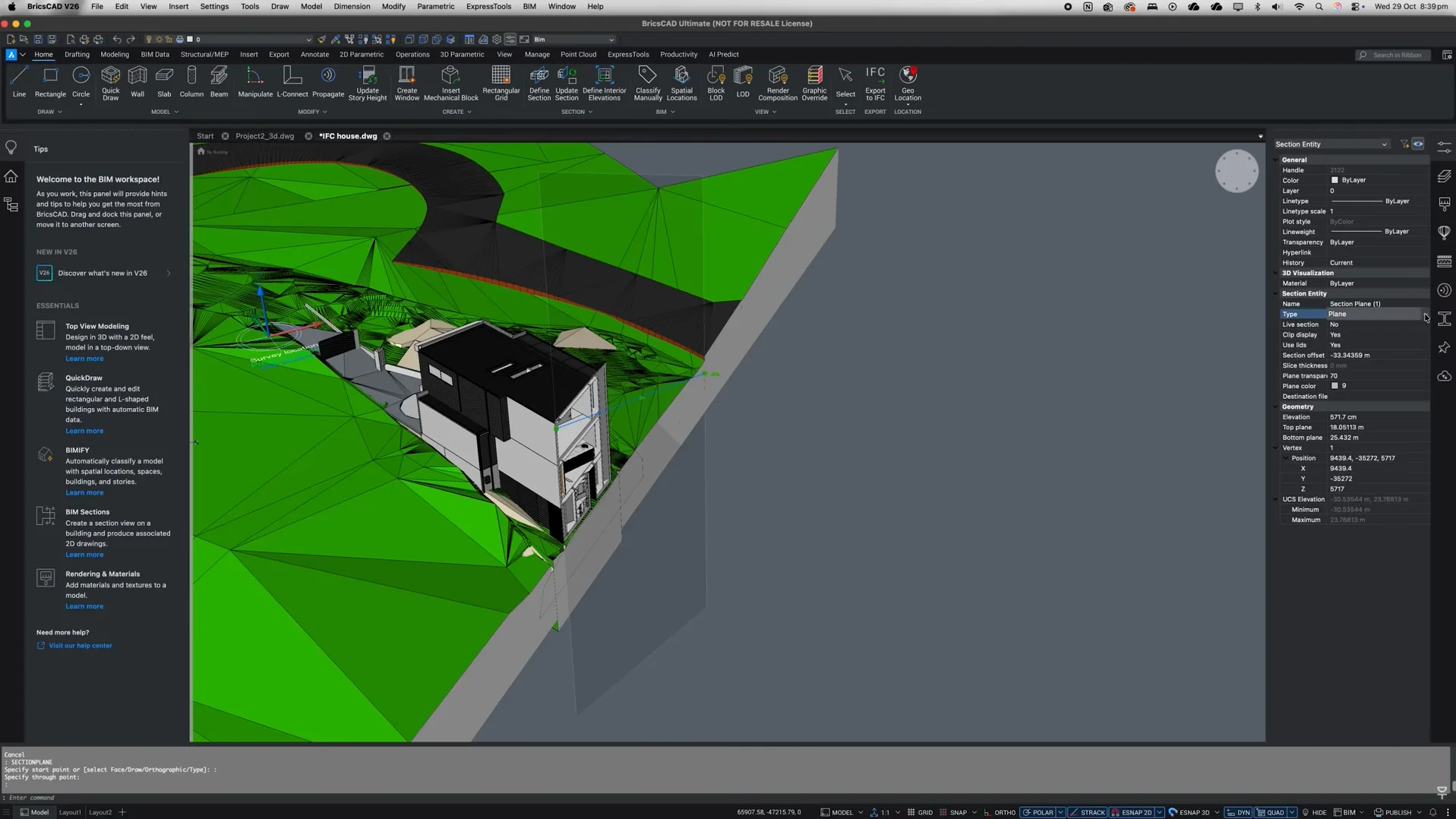 bricscad-mac-2026-interface